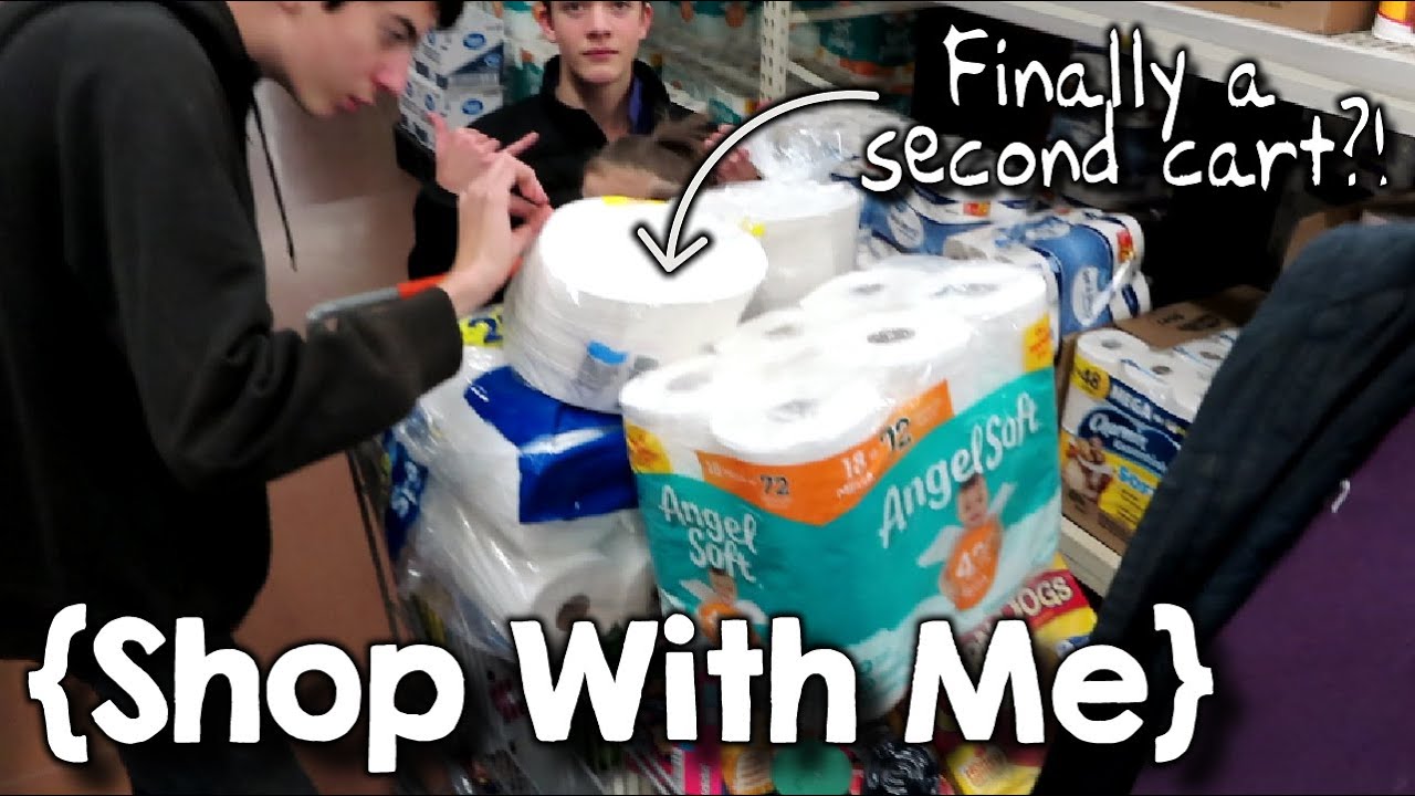 Is This the End for the Single Cart Challenge? ¦ Large Family Shop with Me ¦ November 2019