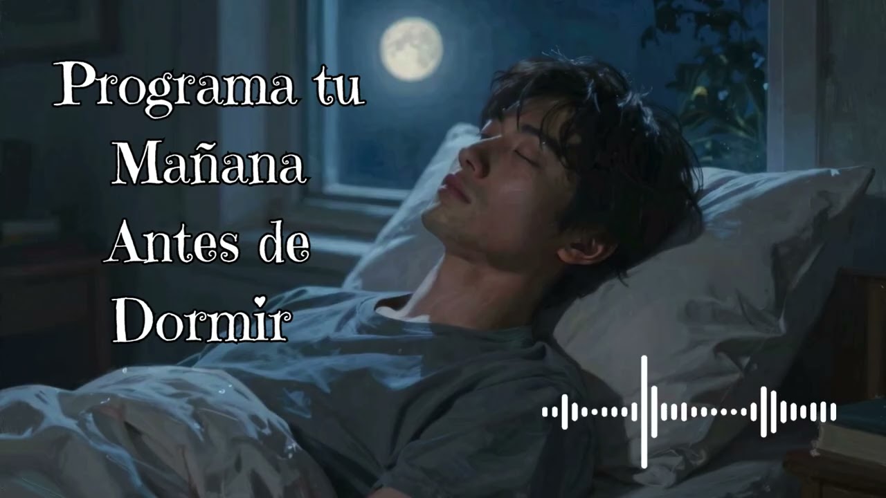 Programa tu Mañana Antes de Dormir 🌙 Afirmaciones Nocturnas para Relajar la Mente y Dormir en Paz