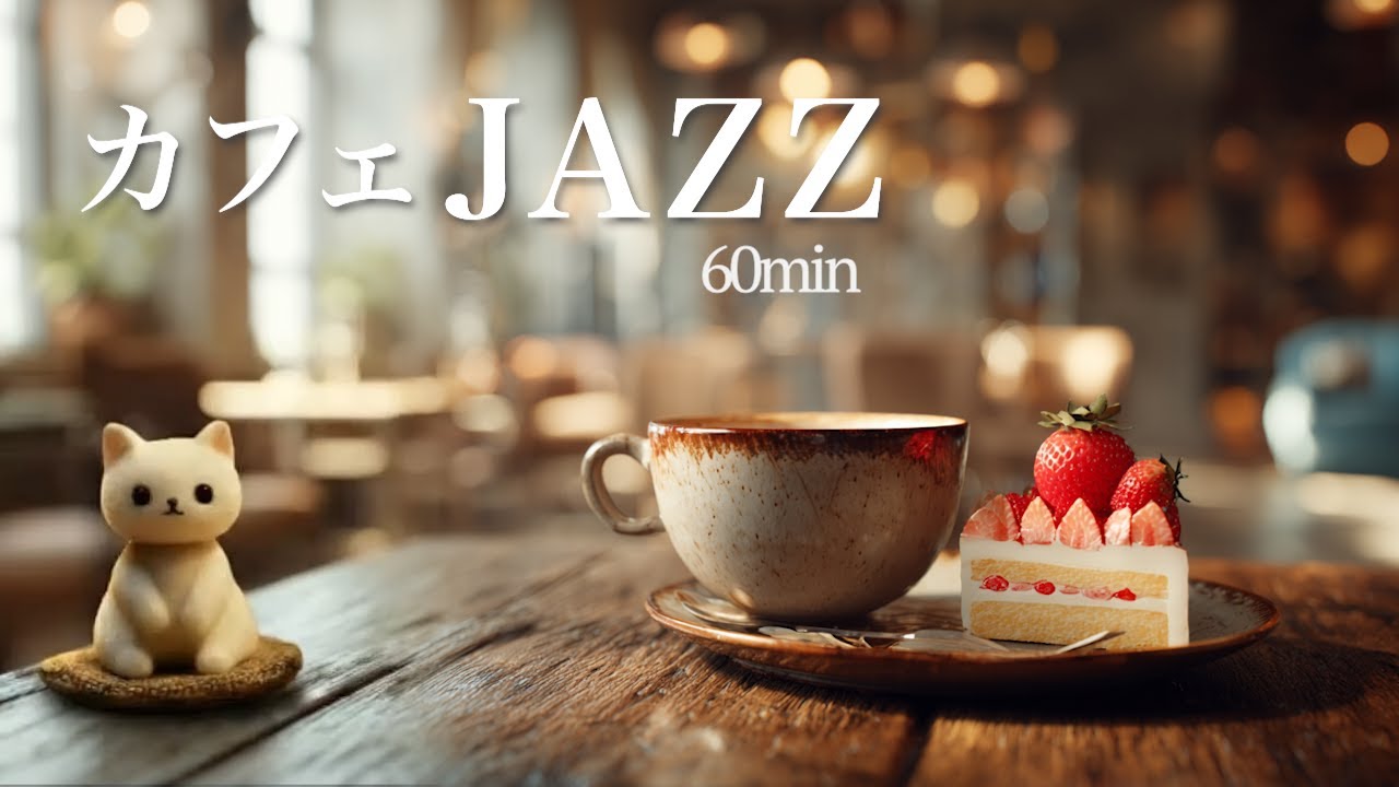 【カフェBGM】居心地の良いカフェでリラックスできる癒しのジャズ音楽。勉強用・作業用BGM