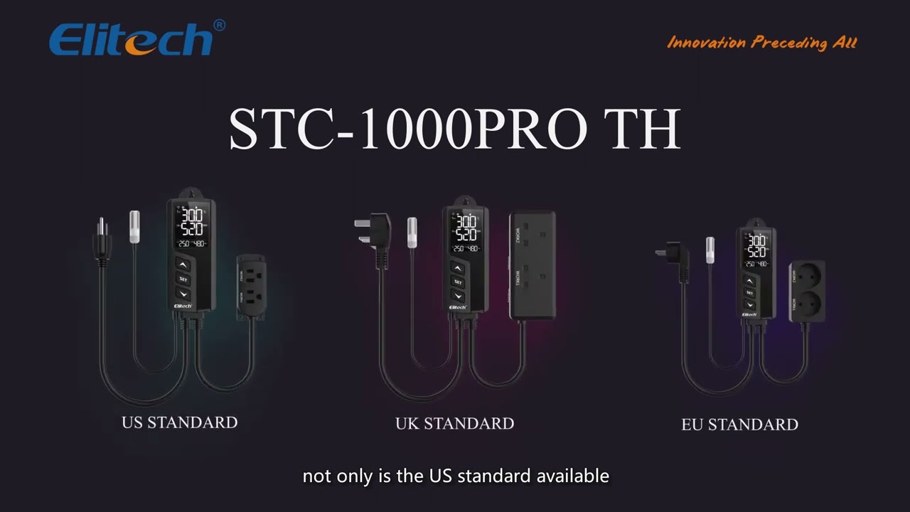 Elitech STC-1000 PRO TH STC 1000 WIFI TH Temperature and Humidity Controller