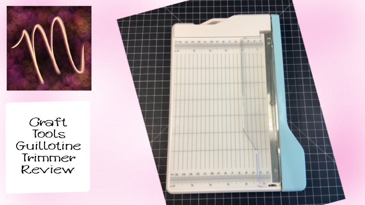 Craft Tools Guillotine Paper Trimmer Review