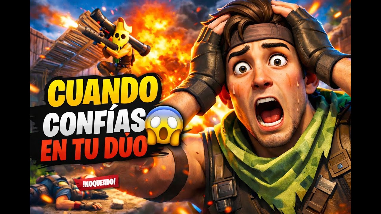 🚨​Cuando confías en tu dúo en Fortnite…🫂#fortnite #epicgames #forniteduos