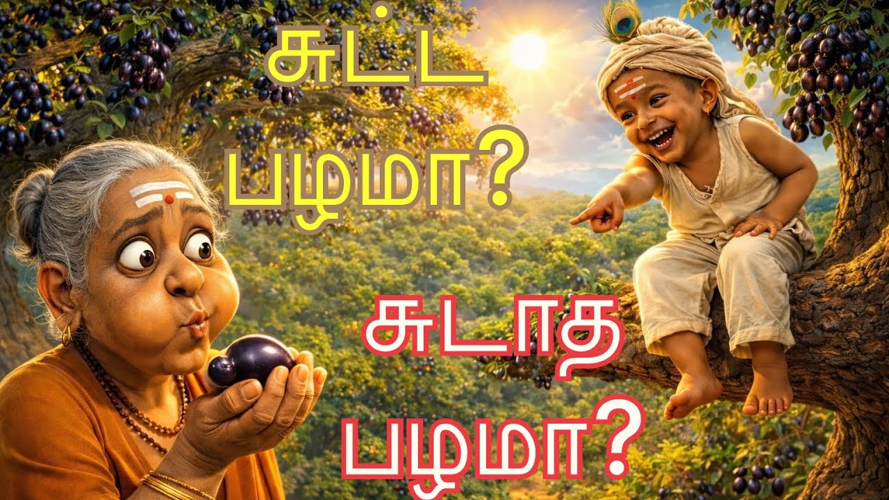 சுட்ட பழம் வேண்டுமா? சுடாத பழம் வேண்டுமா? 🫐 | அவ்வையார் & முருகன் | Episode 2