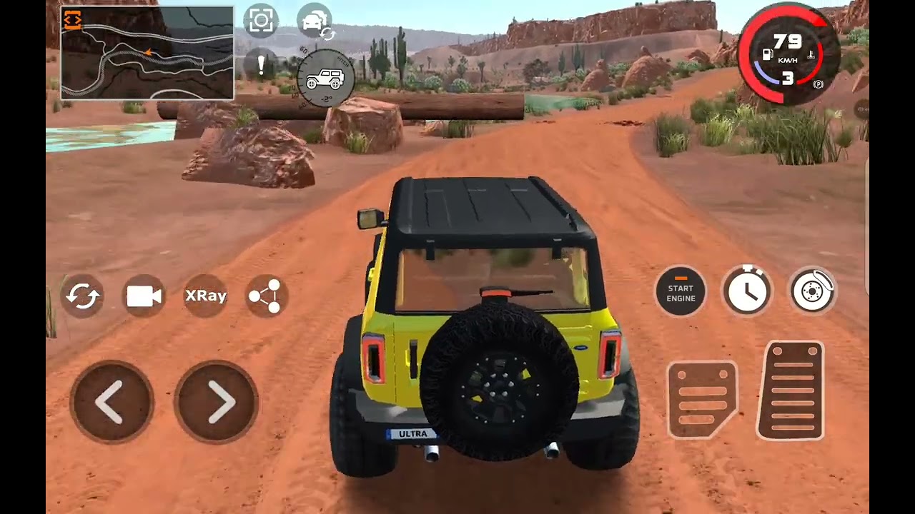 DriveCSX Cars vs Log Bar