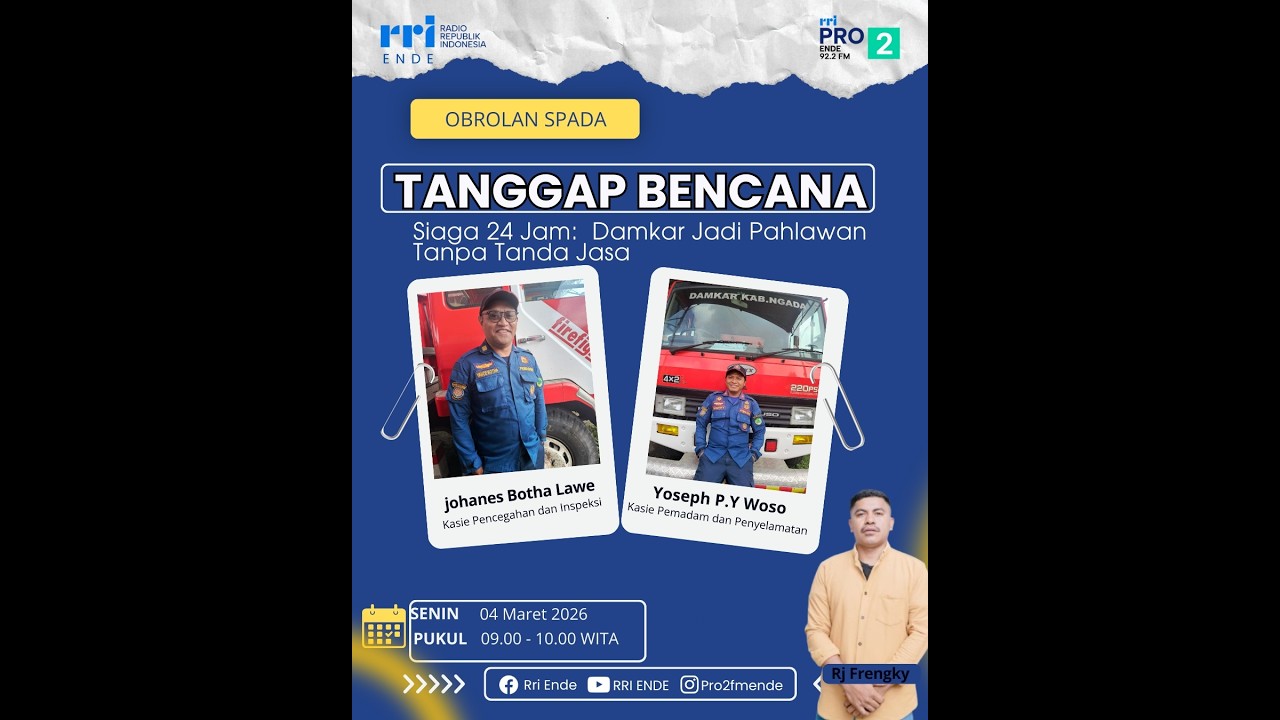 OBROLAN SPADA//Tanggap Bencana 