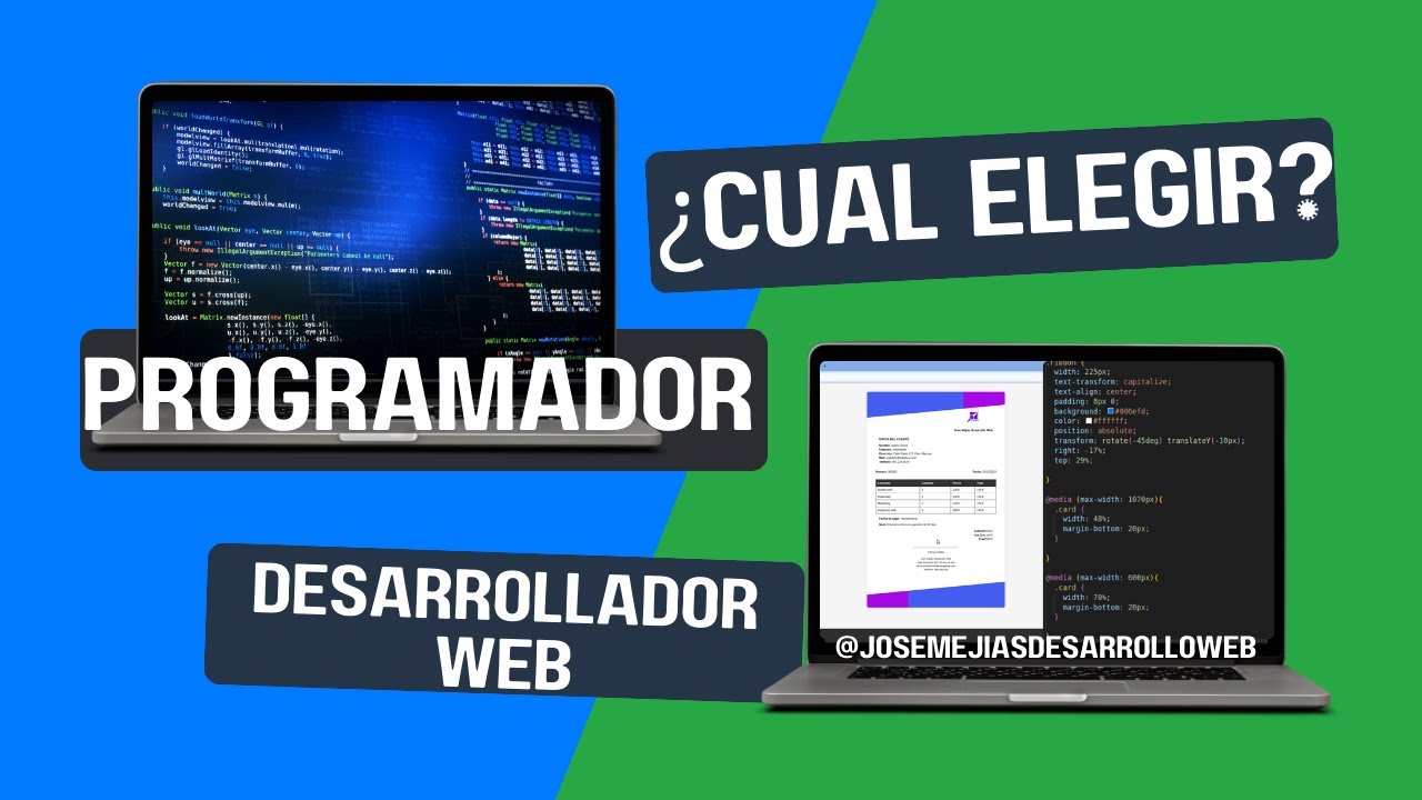 Programador vs Desarrollador Web: &iquest;Cu&aacute;l es la diferencia y cu&aacute;l deber&iacute;as elegir?
