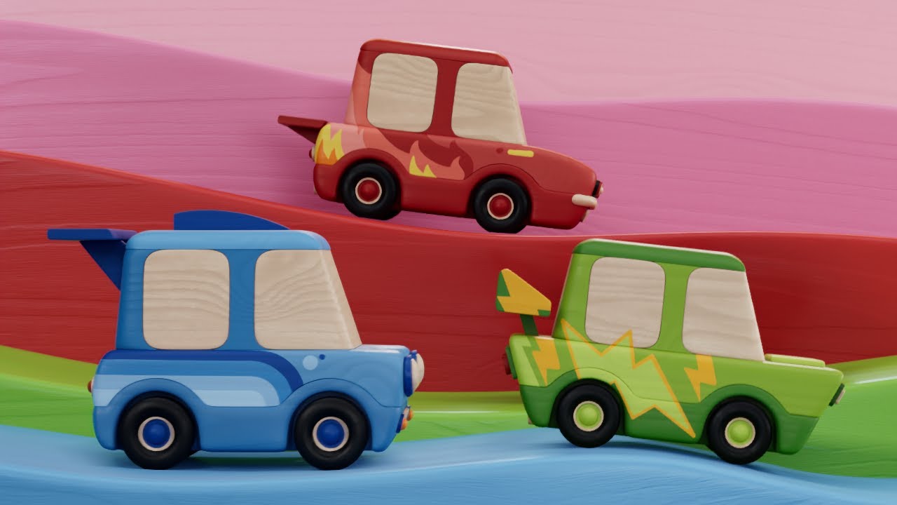 ¿Quién Ganará la Carrera? 🚗  | Canciones Infantiles | Pim Pam Pino