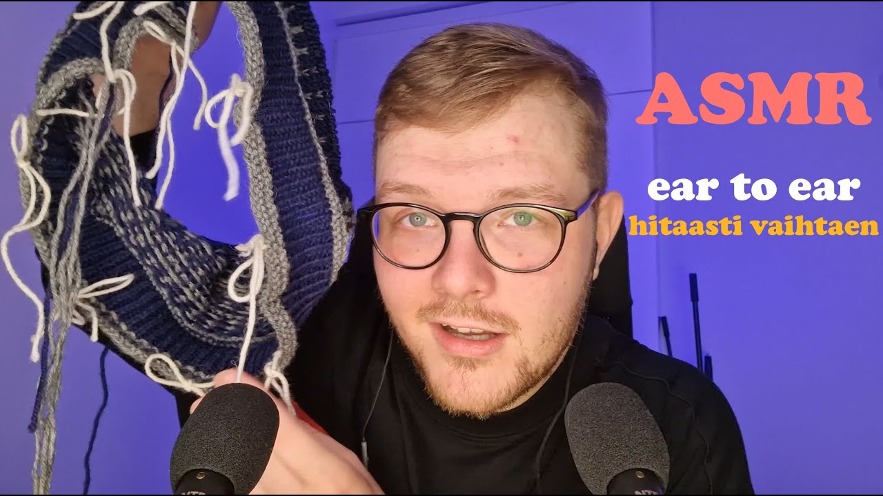 Kuulumisia ja tämän hetken fiiliksiä! 👋Höpötellään👂Ear to Ear👂Hitaasti vaihtaen | ASMR Suomi |