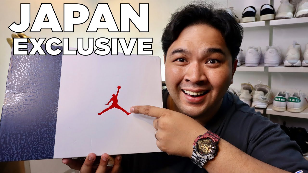 UNBOXING: Japan Exclusive Jordan 3!