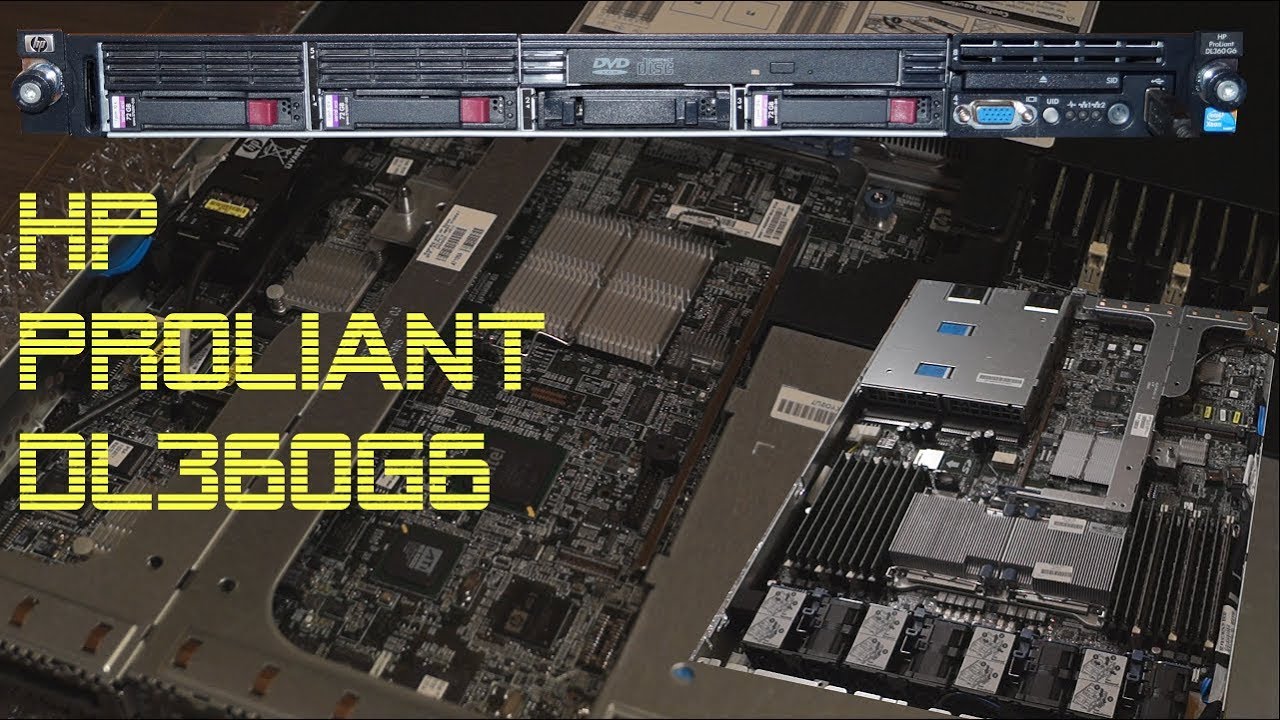 HP DL360G6 - A View Inside