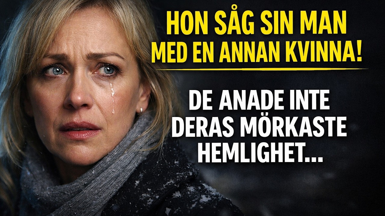 Hon såg sin man med en annan kvinna. De anade inte att hon visste deras mörkaste hemlighet.