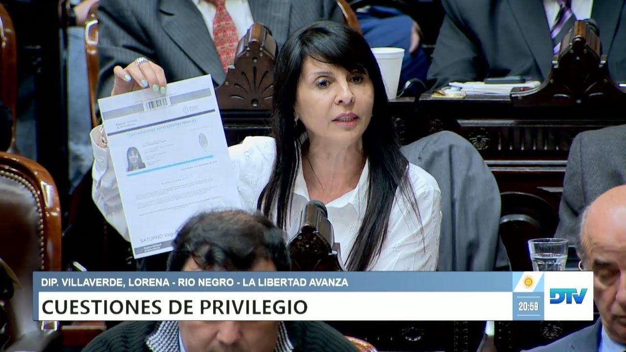 Diputada Villaverde, Lorena - LLA - Sesión 17-09-2025 - CP