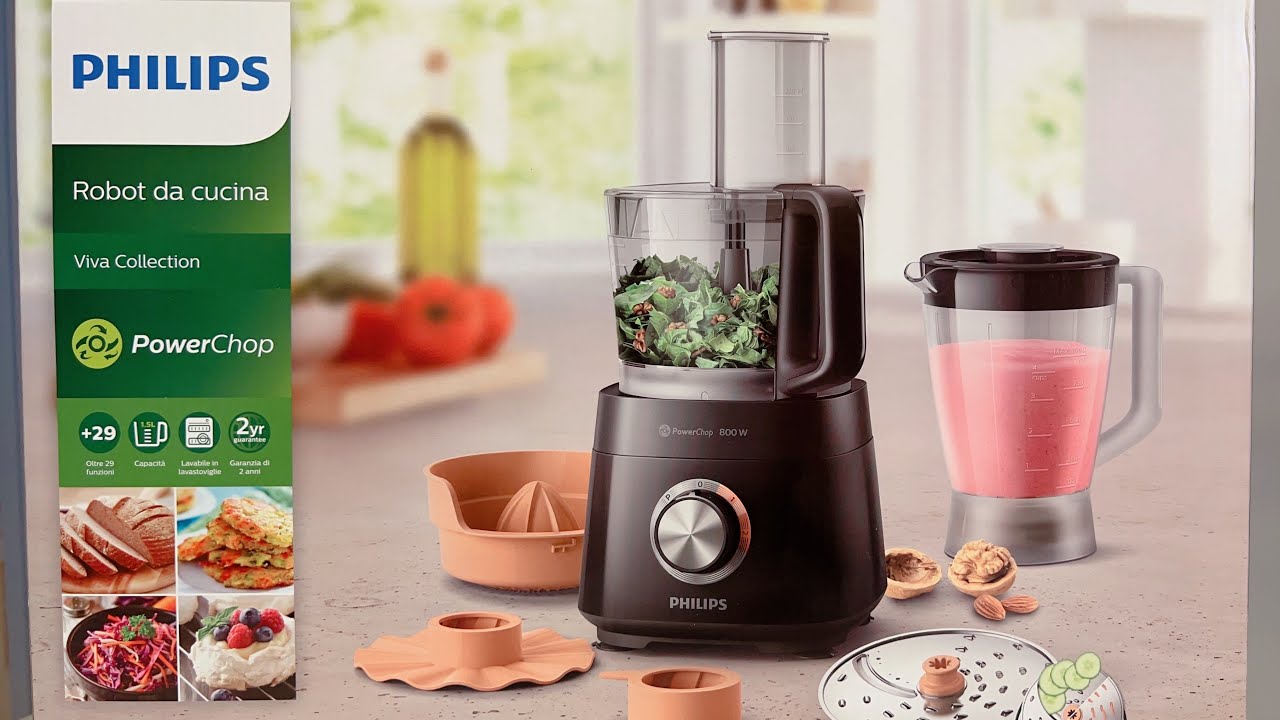Unboxing PHILIPS Food processor HR7510/10