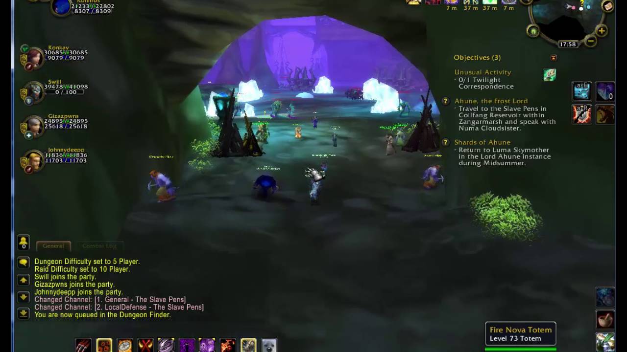 WoW Shards of Ahune Quest