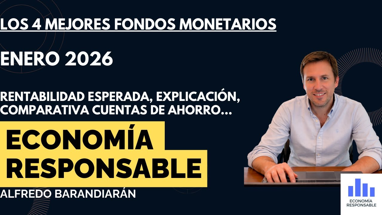 Los 4 mejores fondos monetarios enero 2026. Rentabilidades esperadas.