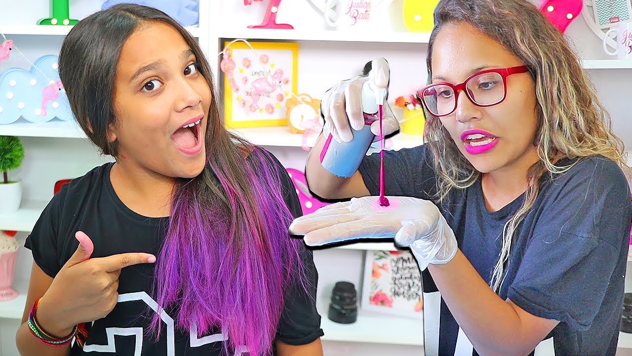 PINTANDO MEU CABELO DE ROSA - JULIANA BALTAR