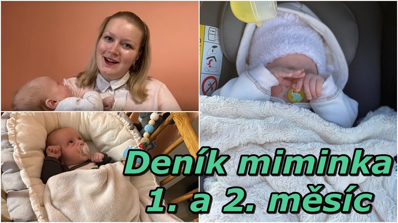 Deník miminka | 1. a 2. měsíc