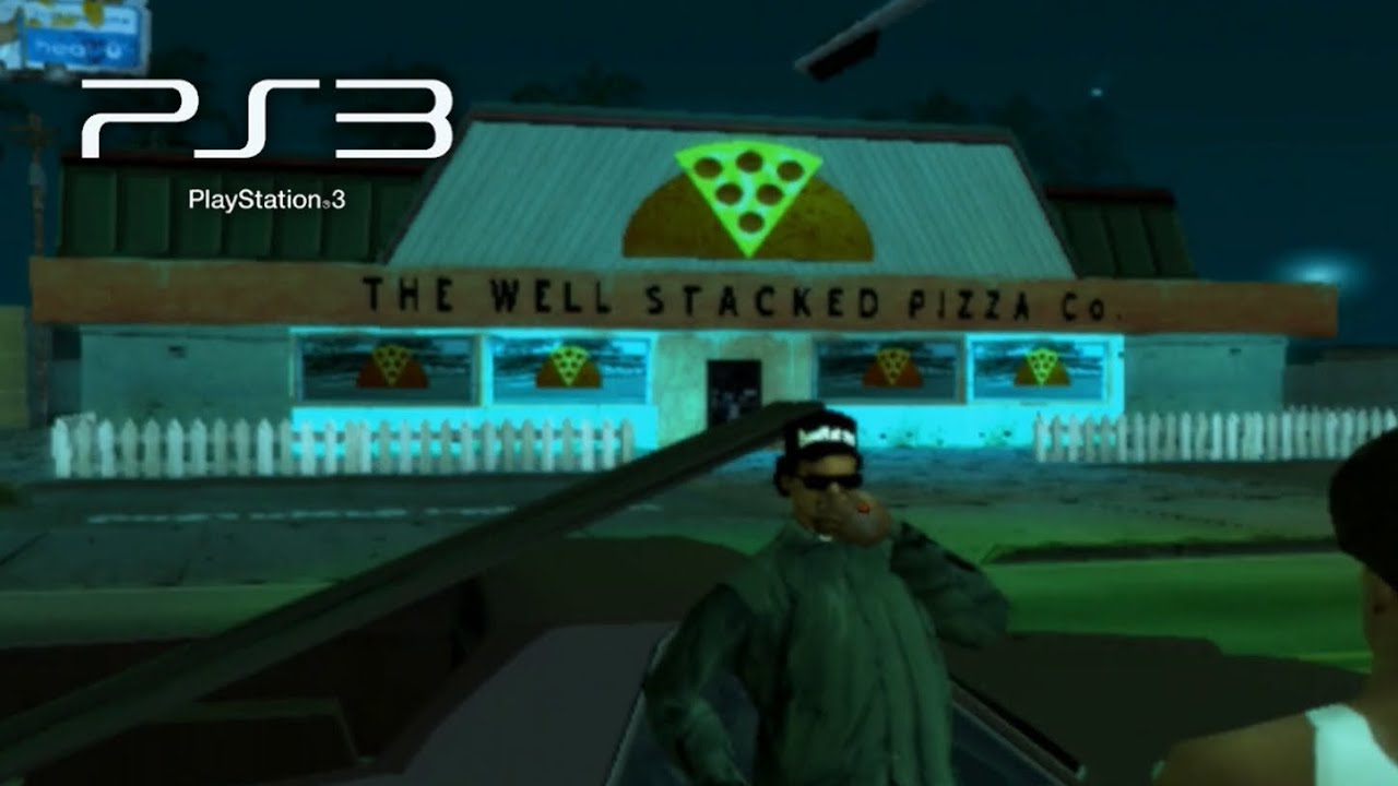 Grand Theft Auto: San Andreas (PS3) (PS2 Classic) - Gameplay