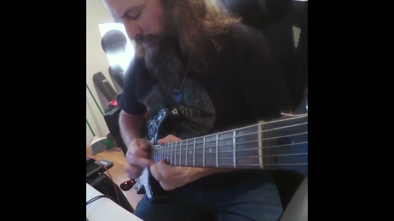 Drop D Blues Rock Shred &ndash; Heavy Guitar Solo (Modern Blues Lead)