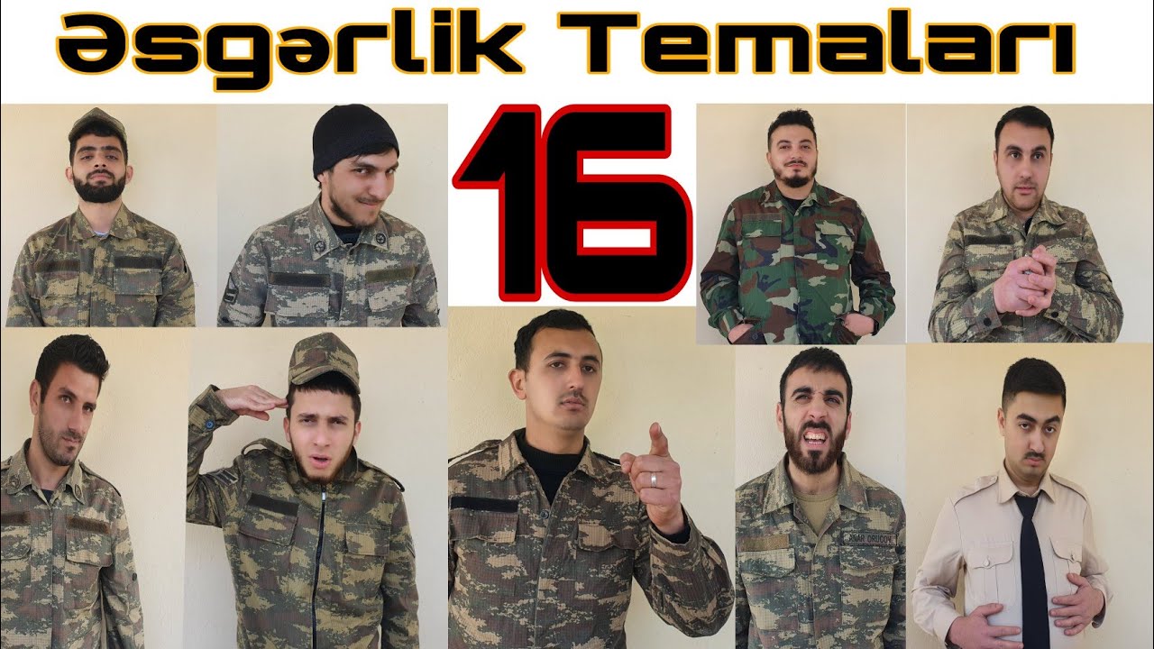 Əsgərlik Temalari 16: Təxris (SON) Nemet Alizade