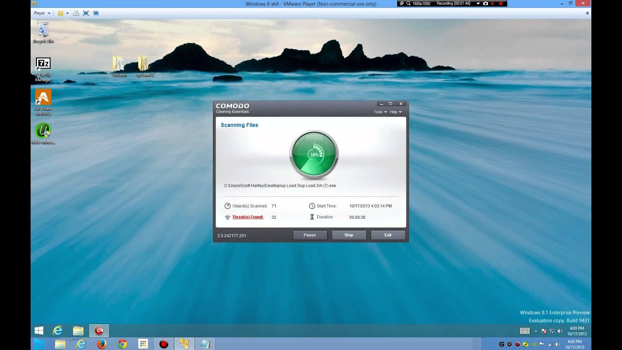 Comodo Antivirus Vs 99 Pieces Of Malware