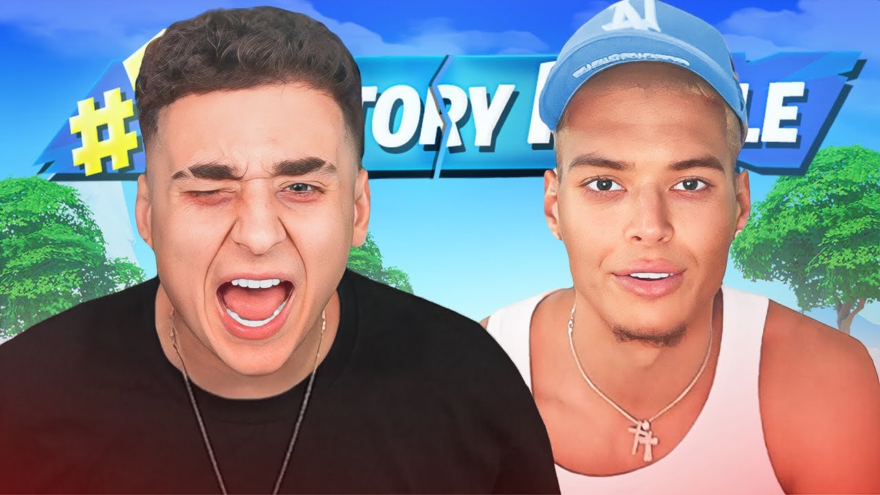 Playing Fortnite Until We Win.. (Ft. Marlon)