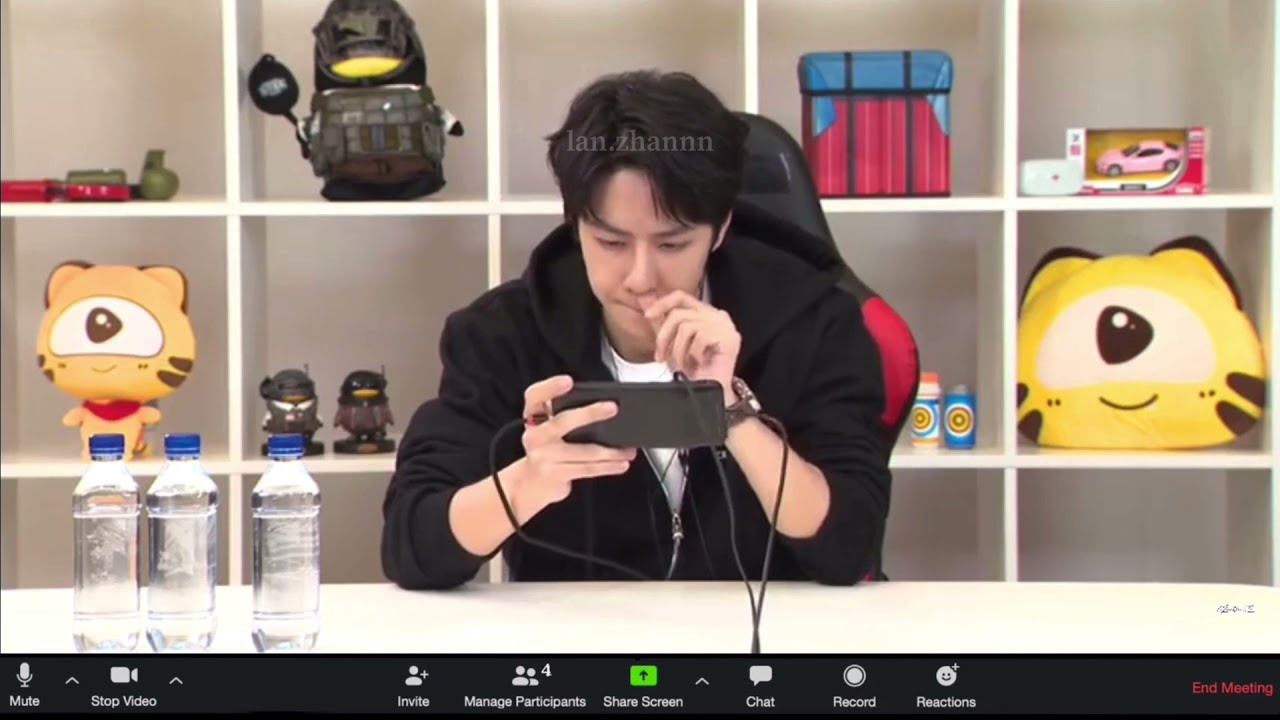 pov: wang yibo is gaming while you study