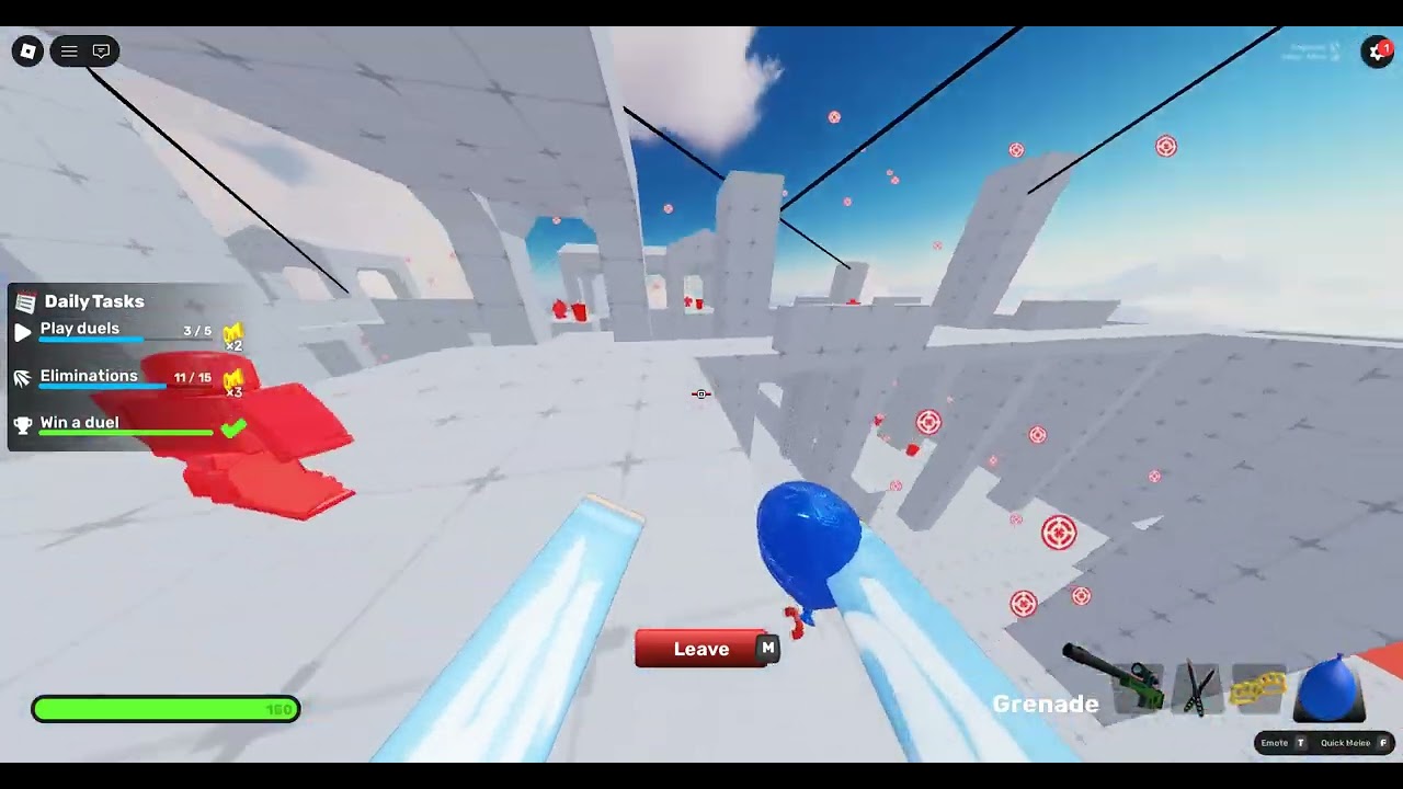 Playing Rivals(sniper trick shot)