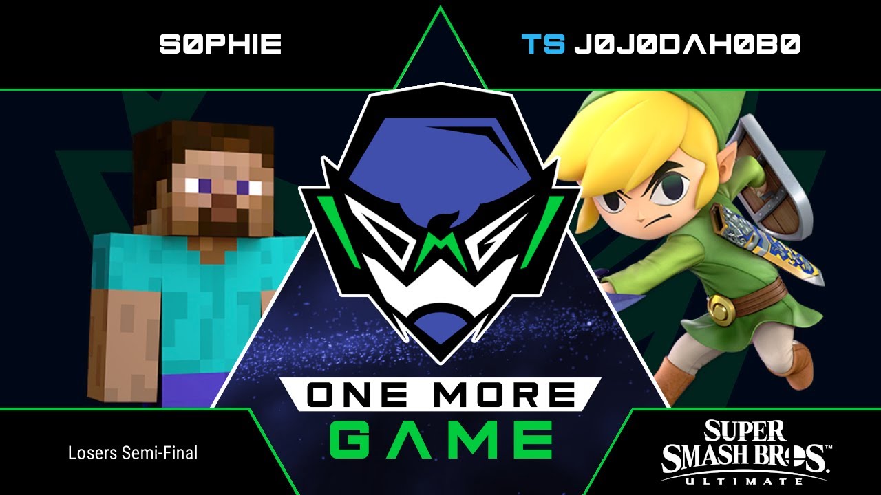 One More Game - sophie (Steve) VS TS | JoJoDaHoBo (Toon Link) - Top 3