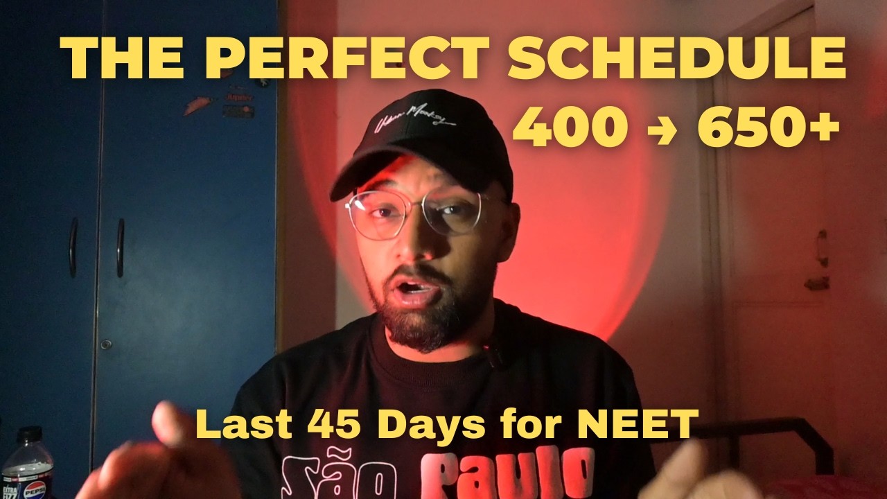 Follow this Timetable and get a GMC‼️(46 Days to NEET)