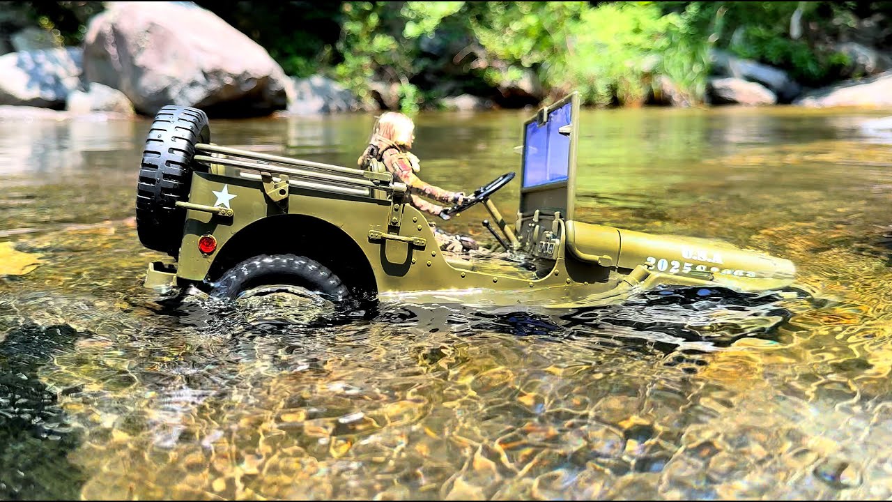 JJRC C8815 Military Vehicle 1/10 scale RC car | valley Off-road Drive-6