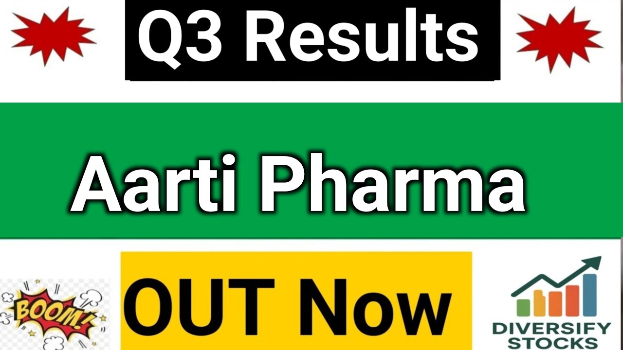Aarti Pharma Q3 Results 2026 | Aarti Pharma share latest news | Aarti Pharmalabs Q3 Results