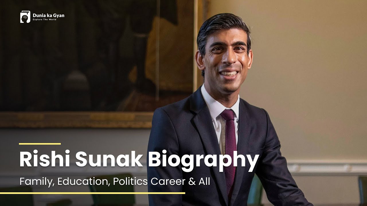 Rishi Sunak Biography - Family, Education, Politics Career & All | Wife Akshata Murthy #rishisunak