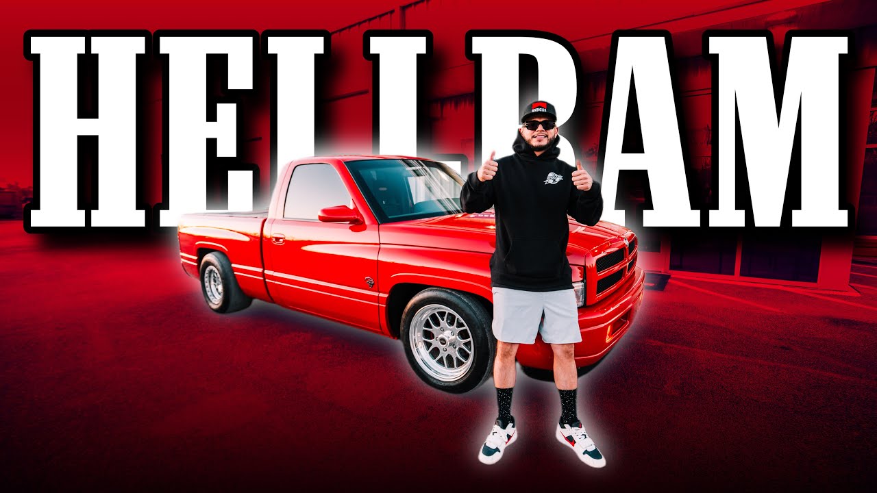 Trying To Send My Hellram Back To HELL After A Full Paint Job 🚀 #hellcat #dodge #redeye