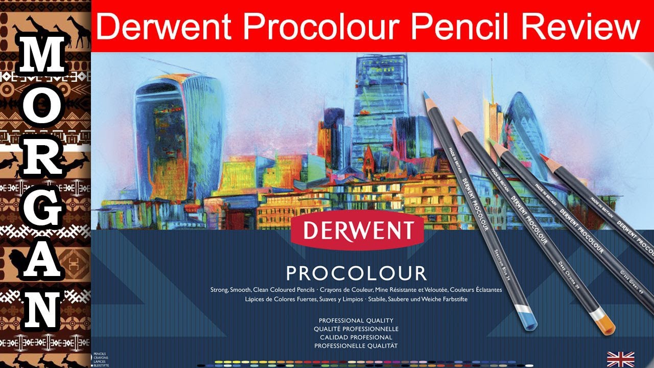Карандаши Derwent Procolour — Обзор — Искусство дикой природы Джейсона Моргана