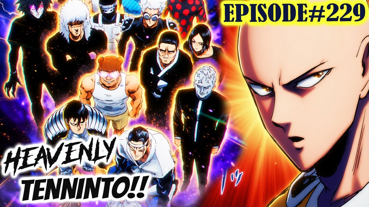 One Punch Man Season 4 EP 229: The New Threats! Heavenly Elite Team |  One Punch Man Tagalog