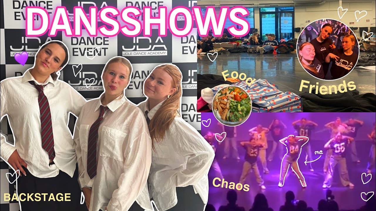 SHOWTIME VLOG 💥 Backstage chaos & dansoptredens! 🪩🩰💃