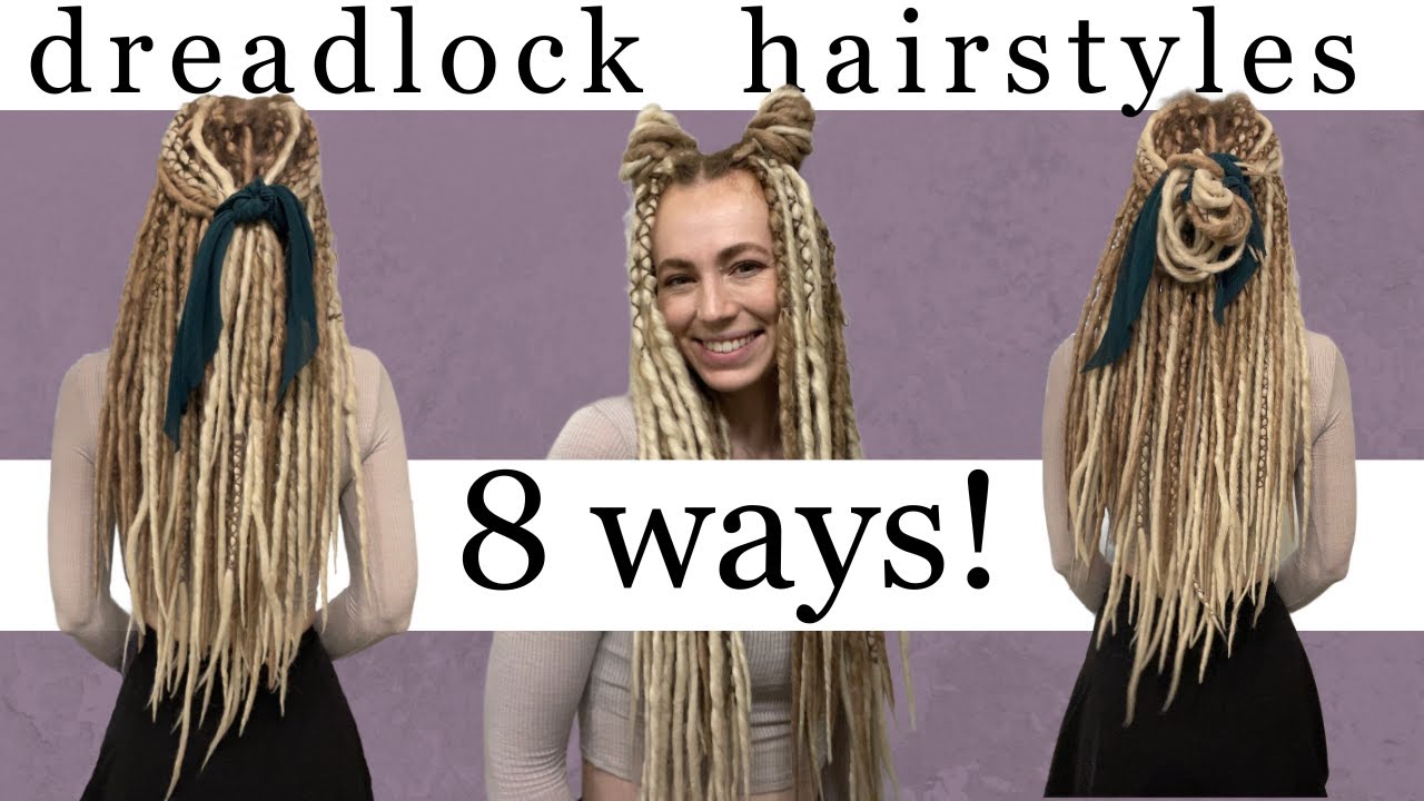 How to style dreadlock extensions