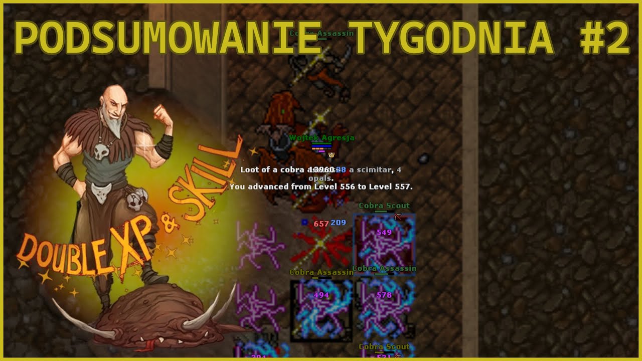 Tibia | Monk 557 | Podsumowanie tygodnia #2