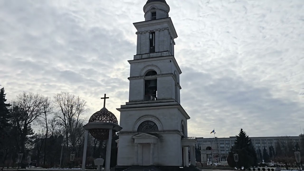 Кишинёв сегодня, центр города. 2 февраля 2026