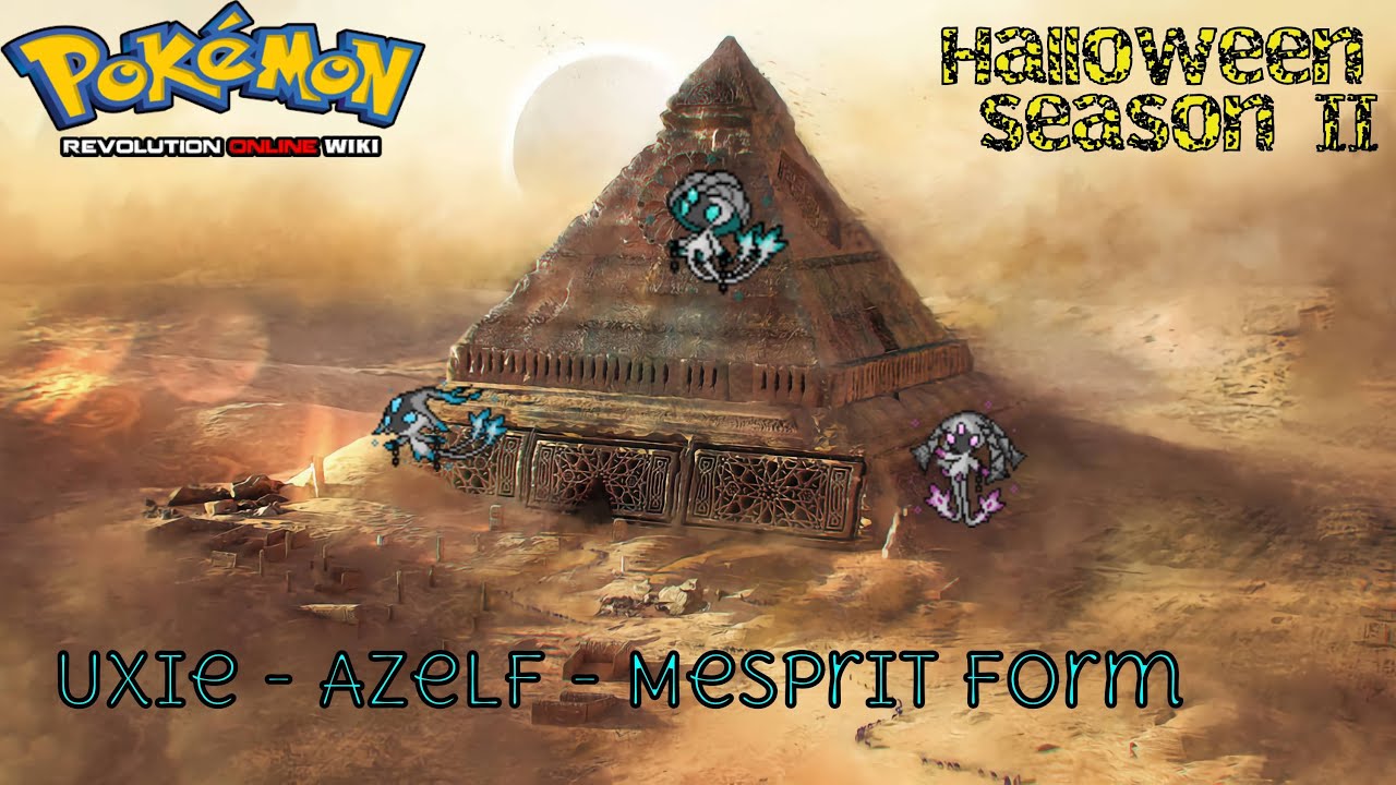 Pokemon Revolution Online [PRO] Halloween Event 2023 - Season II | Lake Trio Form | Blue L.A