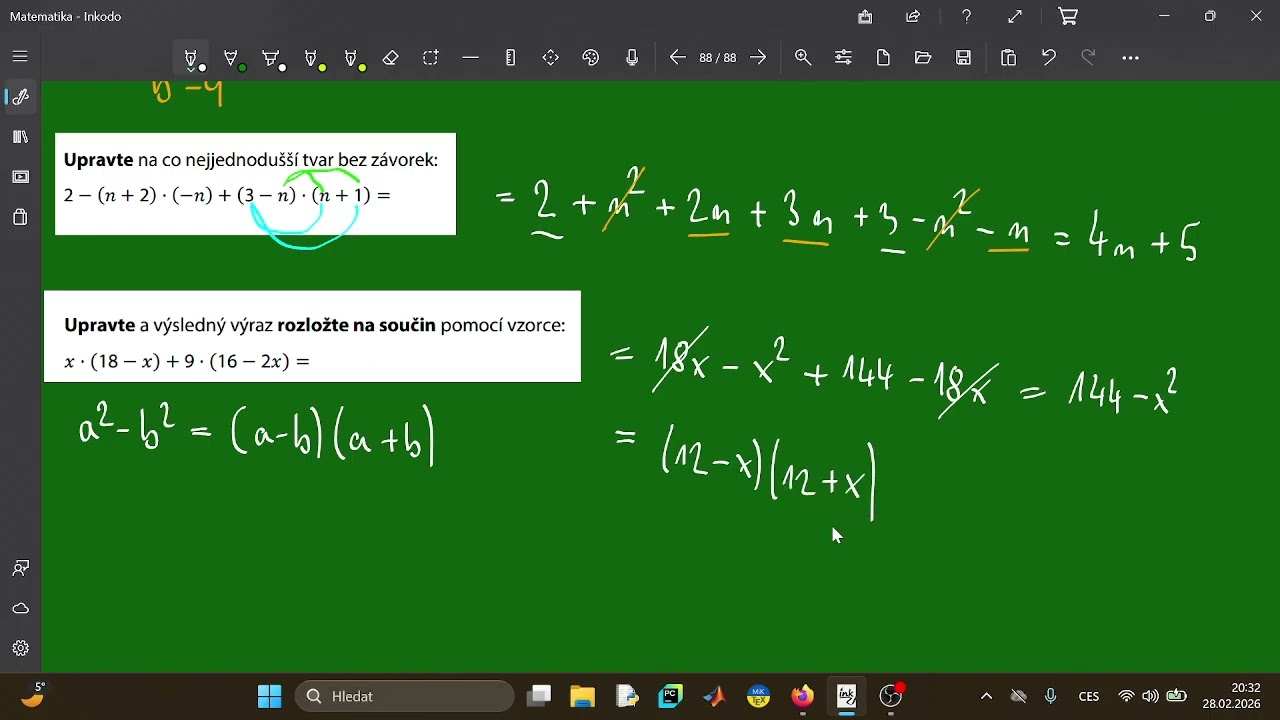 Přijímací zkouška na střední školy 2025 - matematika