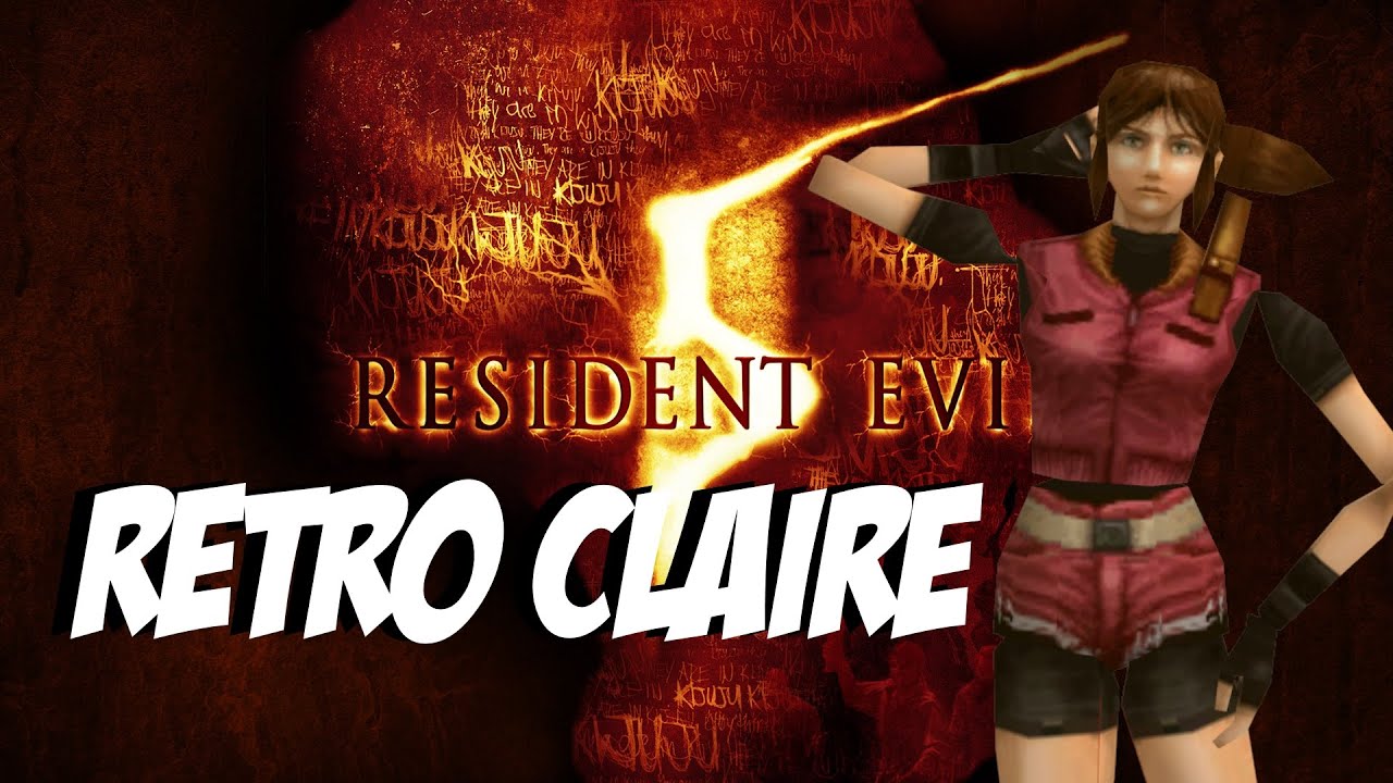 Residen Evil 5 Mods - Retro Claire