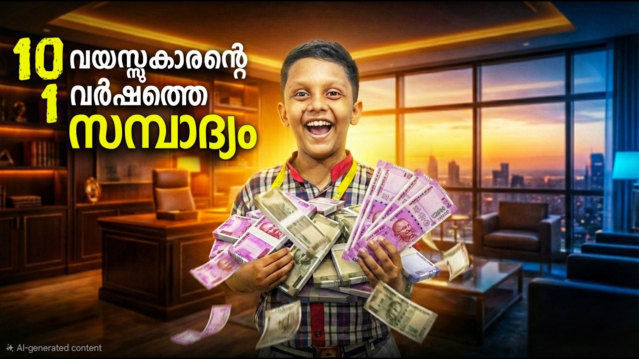 1 വർഷം അവൻ രഹസ്യമായി സ്വരൂപിച്ചത് | കുട്ടികൾ അറിയേണ്ട സാമ്പത്തിക പാഠം.