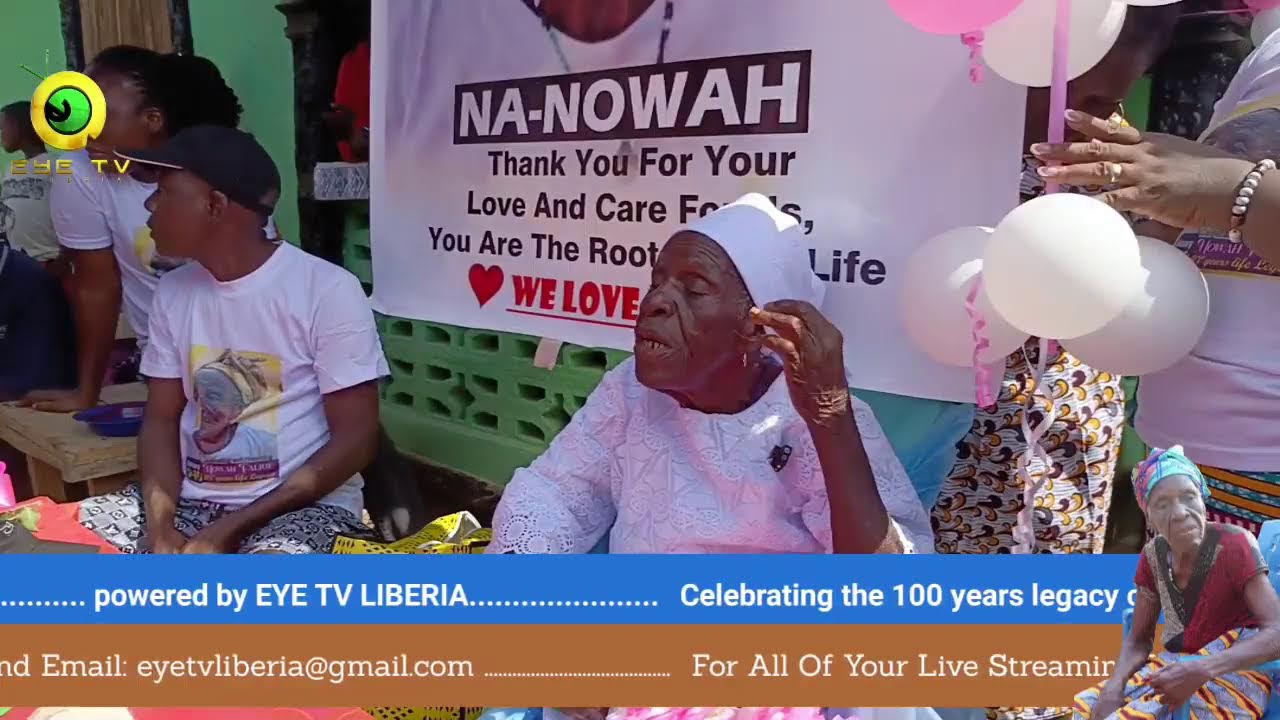 Celebration and honoring of Mother Nowah Faijue 100 years legacy.