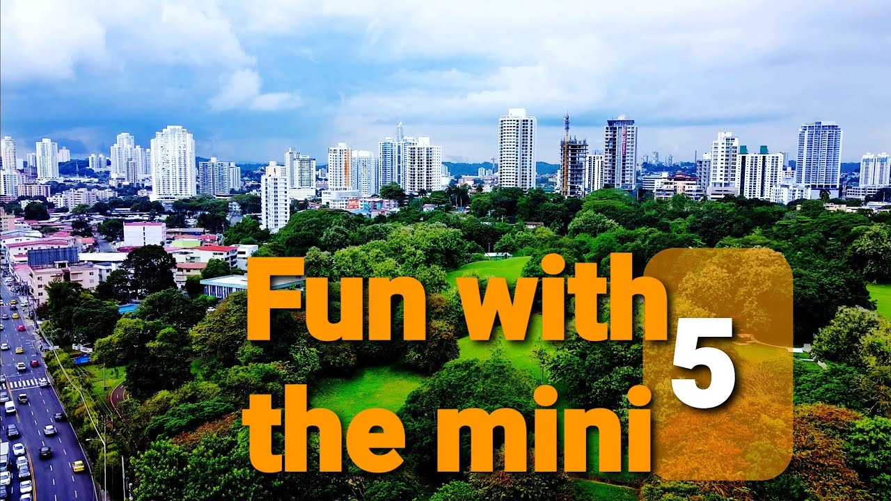 RECREATIONAL  PARK OMAR  PANAMA CITY | Parque Omar de Panamá Vista Aérea | JUST MINI |DJI MAVIC MINI