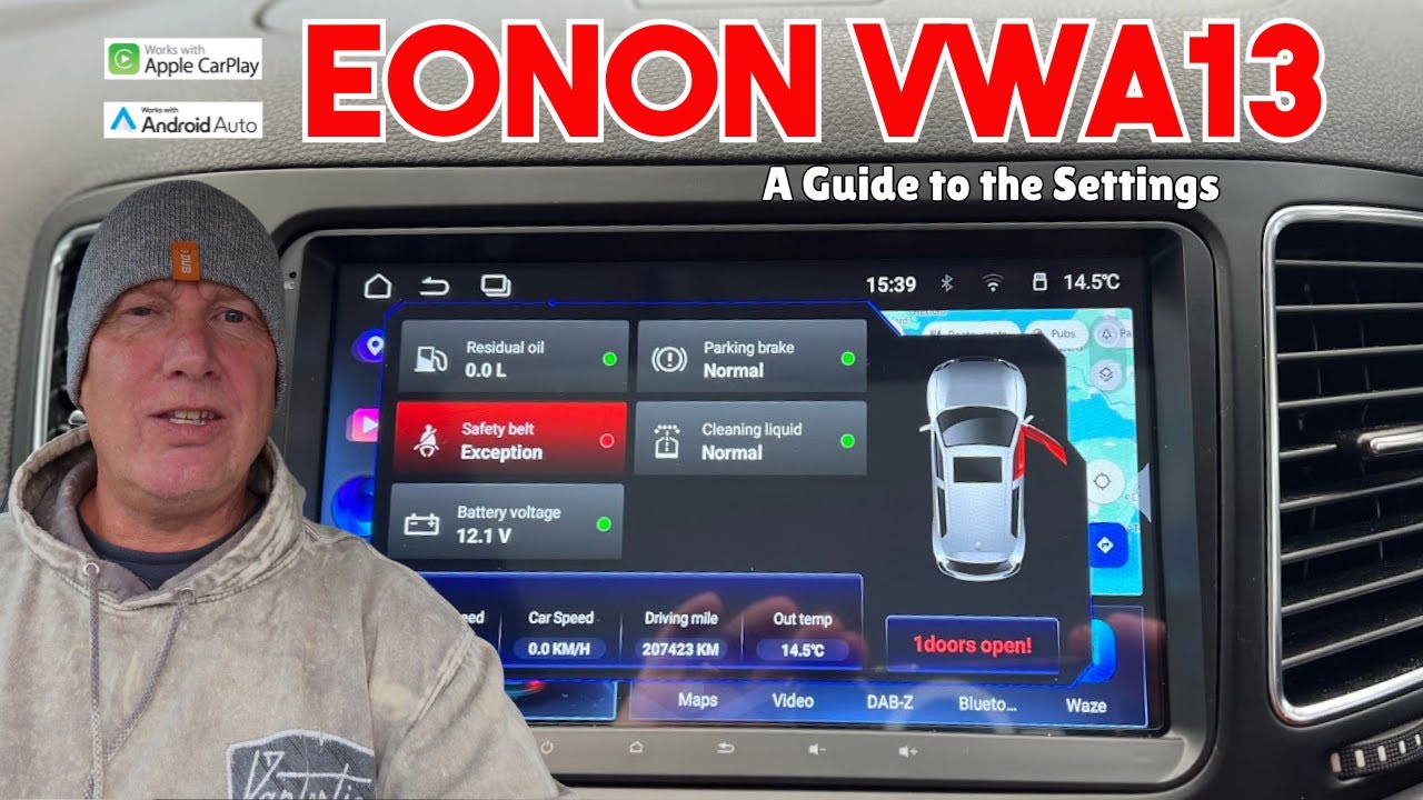 Want the PERFECT Eonon VWA13 Settings?