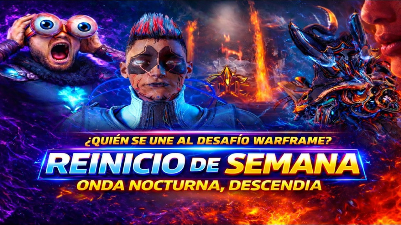 WARFRAME SEMANA BRUTAL!🚨ONDA NOCTURNA DESCIENDE ⚔️ LAS MEJORES RECOMPENSAS YA DISPONIBLES