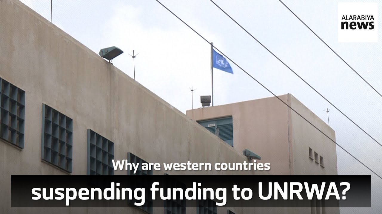 Why are western countries suspending funding to UNRWA?