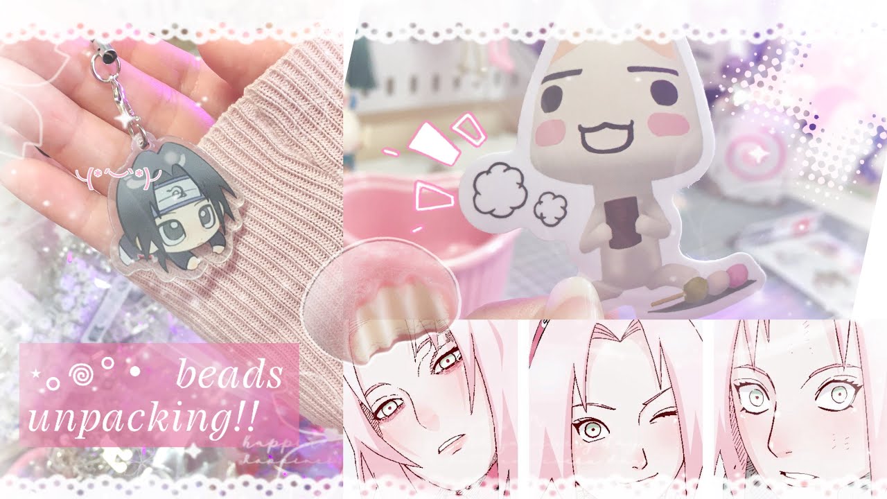 🌷𝑏𝑒𝑎𝑑 𝑢𝑛𝑝𝑎𝑐𝑘𝑖𝑛𝑔 | распаковка бусинок!! 